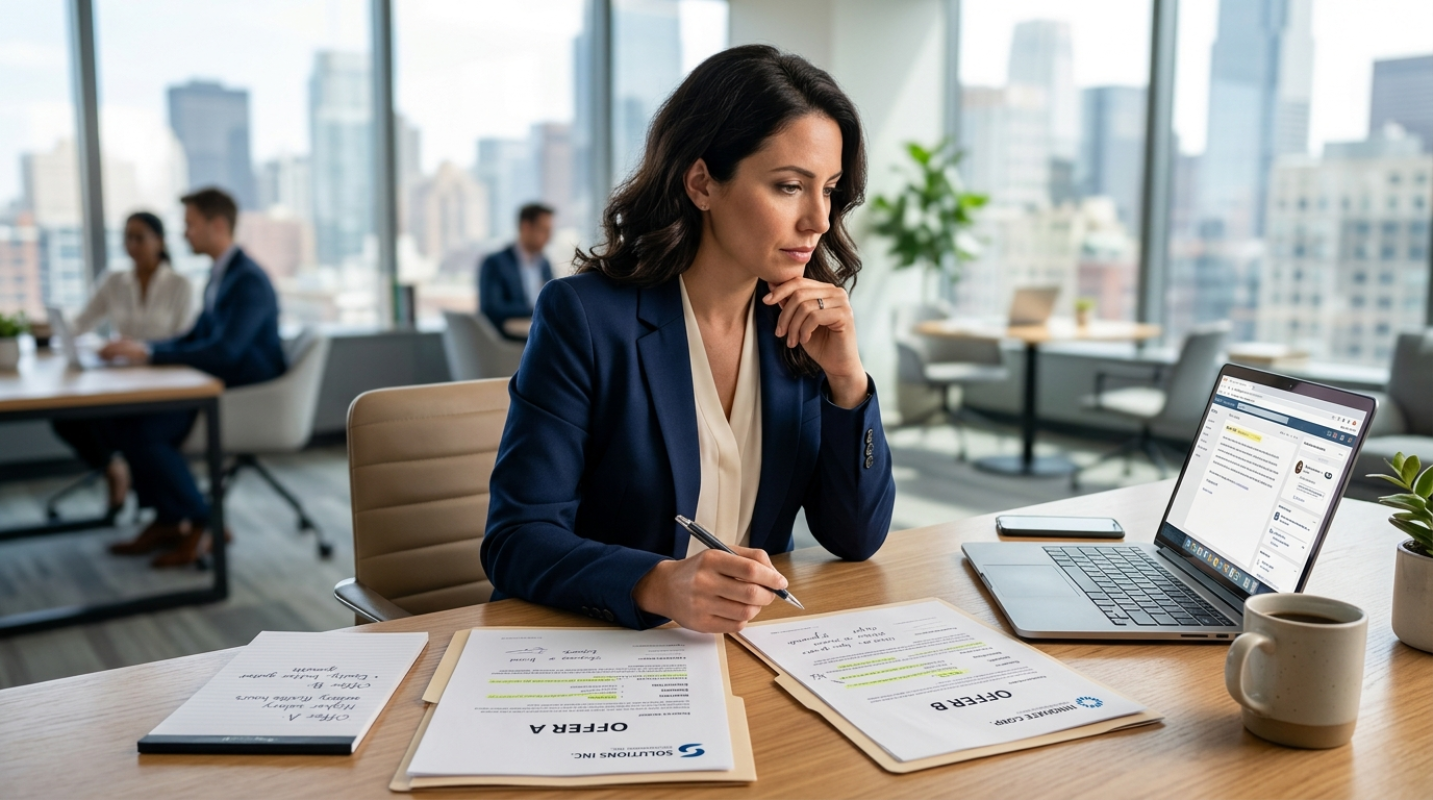 How to Navigate a Job Offer Negotiation When You Have Competing Offers
